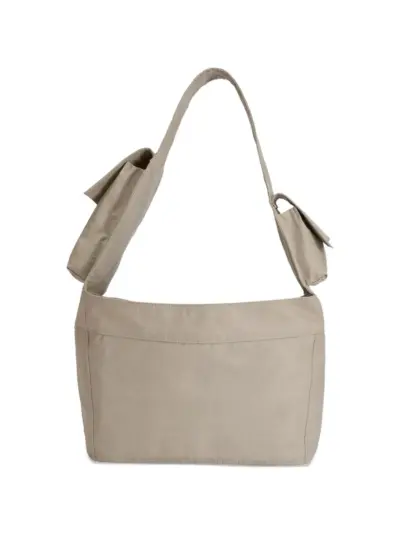 Y-3 Newspaper shoulder bag - Neutrals