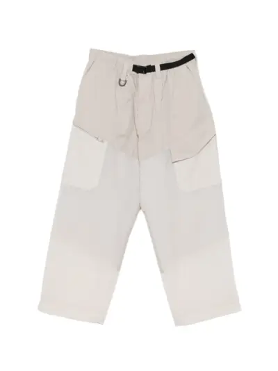 Y-3 UT belt trousers - Brown