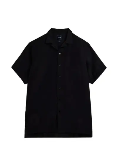 Y-3 buttoned shirt - Black