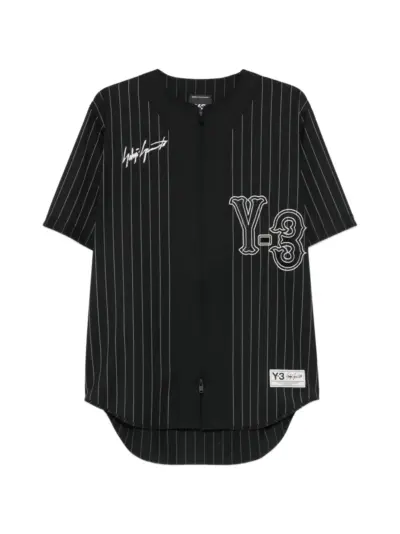 Y-3 striped shirt - Black