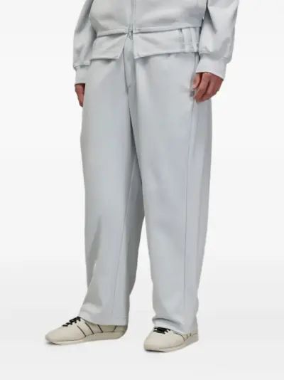 Y-3 x Y-3 mesh-panel track pants - White