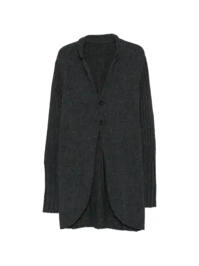 Yohji Yamamoto buttoned cardigan - Grey