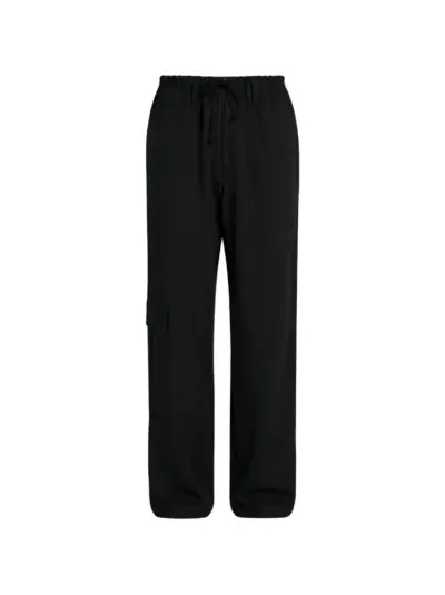 Yohji Yamamoto pocket trousers - Black