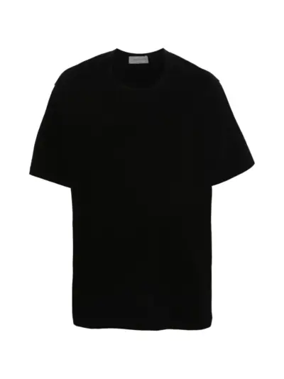 Yohji Yamamoto round-neck T-shirt - Black