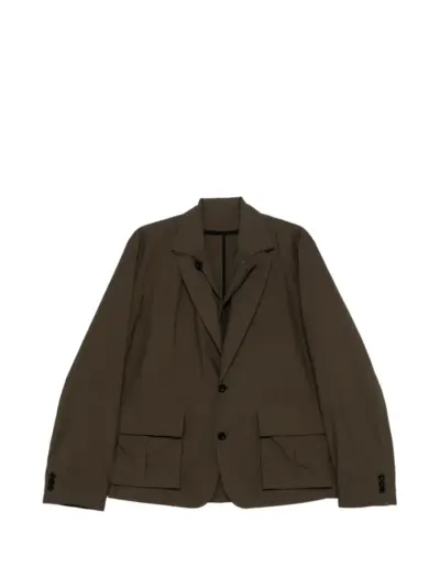 sacai button flap-pocket jacket - Green