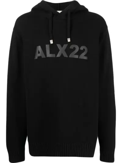 1017 ALYX 9SM logo-print hoodie - Black