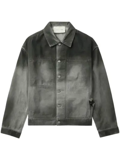 1017 ALYX 9SM overdyed canvas shirt jacket - Green