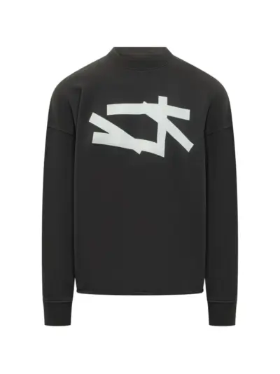 44 LABEL GROUP crew-neck sweatshirt - Black