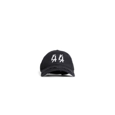 44 Label Group 44 Distressed Cotton Gabardine Cap