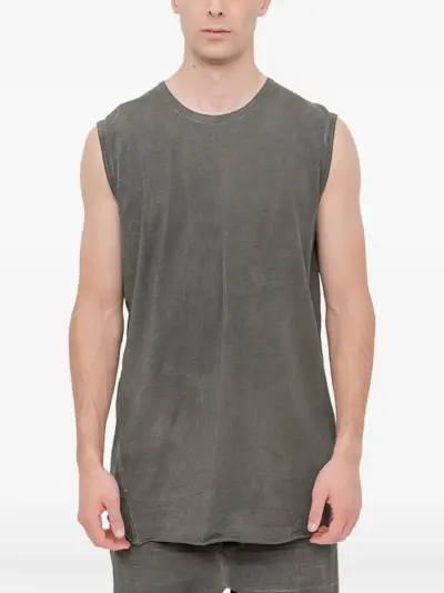 69 BY ISAAC SELLAM Bardeur crew-neck tank top - Grey