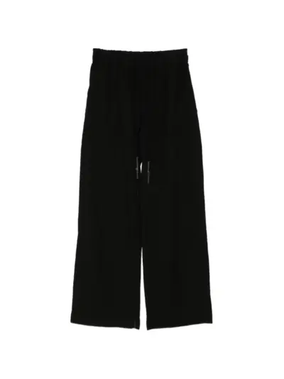 69 BY ISAAC SELLAM cargo-striped track pants - Black