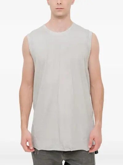 69 BY ISAAC SELLAM sleeveless t-shirt - Grey