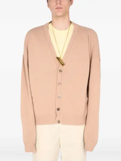 AMBUSH V-neck cardigan - Neutrals