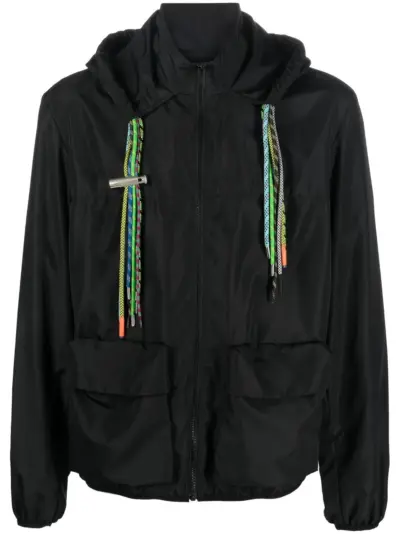 AMBUSH drawstring hooded jacket - Black