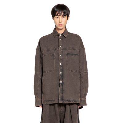 Andrea Ya’aqov Oversized Denim Shirt