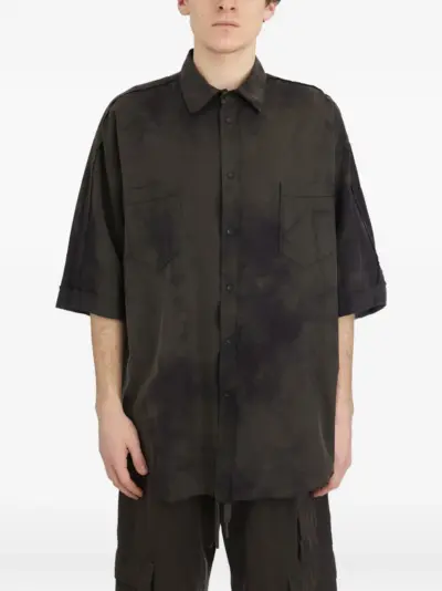 Andrea Ya'aqov pockets shirt - Black