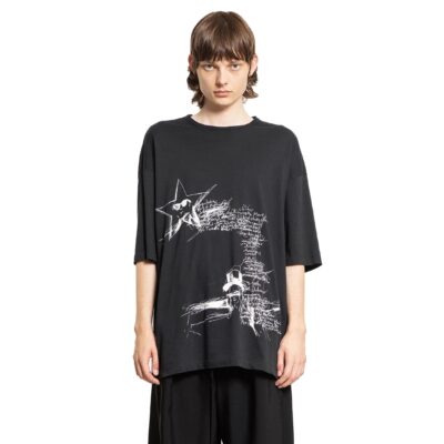 Ann Demeulemeester Dieter ''Sketchbook'' High-Comfort T-Shirt