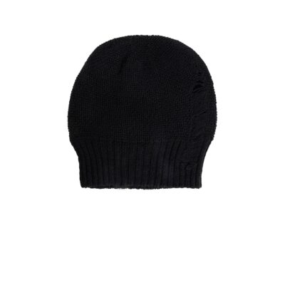 Ann Demeulemeester Edon Destroyed Seed Stitch Beanie