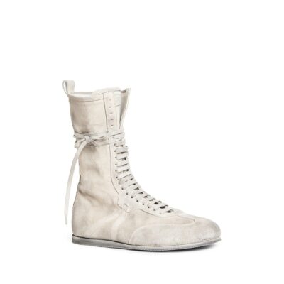Ann Demeulemeester Fides High-Top Boxing Sneakers