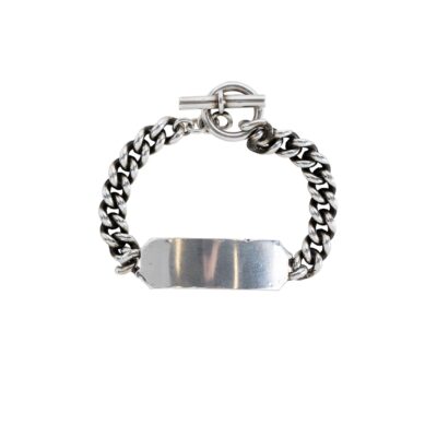 Ann Demeulemeester Kusta Quote Chain Bracelet