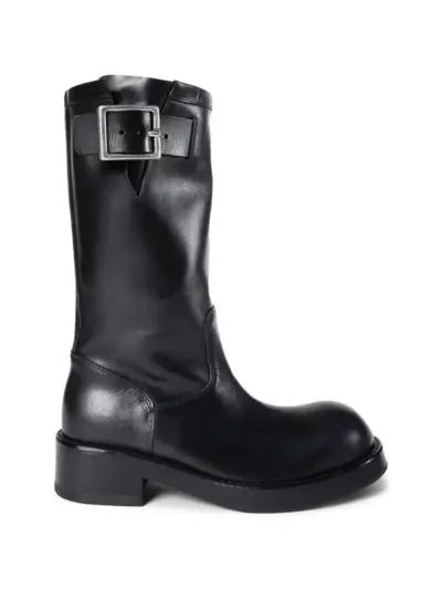 Ann Demeulemeester Neldor biker boots - Black