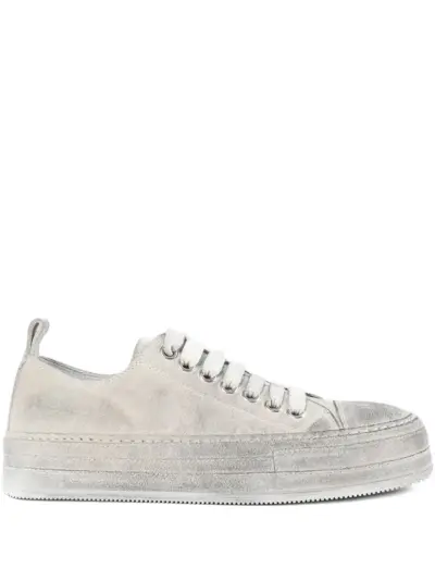 Ann Demeulemeester Nono low-top leather sneakers - White