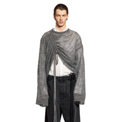 Ann Demeulemeester Palmar Drawstring Sweater