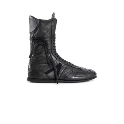 Ann Demeulemeester Palne High-Top Boxing Sneakers