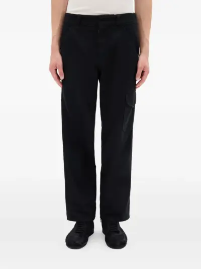 Ann Demeulemeester Vito cargo canvas trousers - Black