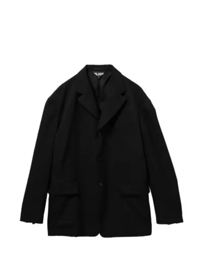 Black Comme Des Garçons wool blazer