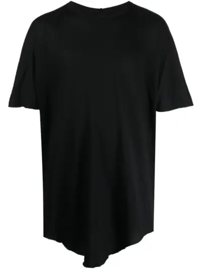Boris Bidjan Saberi crew-neck cotton T-shirt - Black