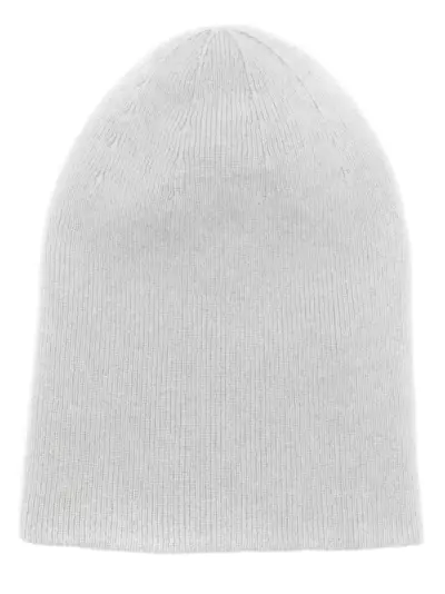 Boris Bidjan Saberi ribbed-knit cashmere beanie - Grey