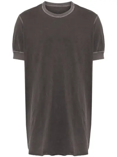 Boris Bidjan Saberi round-neck T-shirt - Grey