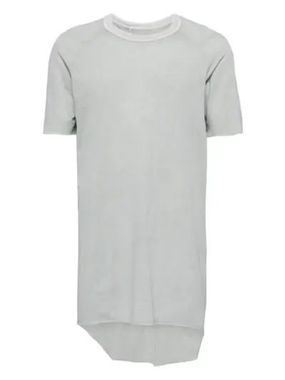 Boris Bidjan Saberi round-neck cotton T-shirt - Green