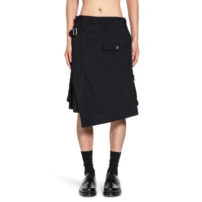 Comme des Garçons Asymmetric Overlay Shorts