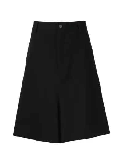 Comme des Garçons Homme Plus pleated shorts - Black