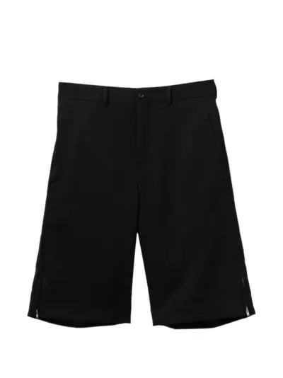 Comme des Garçons Homme Plus side zip fastening shorts - Black