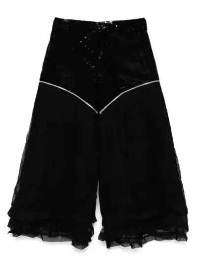 Comme des Garçons Homme Plus wide-leg trousers - Black