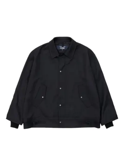 Comme des Garçons Homme button flap pocket jacket - Black