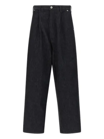 Comme des Garçons Homme garment-dyed jeans - Black