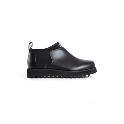 Comme des Garçons Short Leather Chelsea Boots
