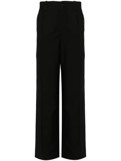 Feng Chen Wang panelled trousers - Black