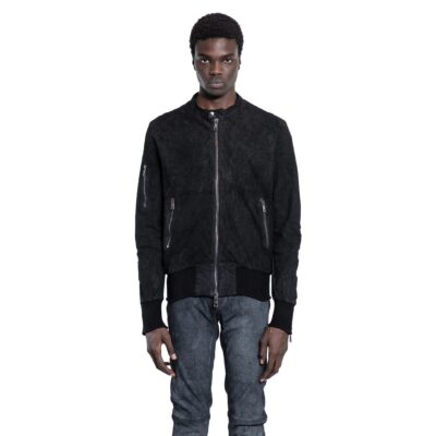 Giorgio Brato Vegetal Nubuck Biker Jacket