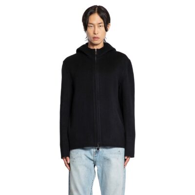 Giorgio Brato Wool Cashmere Felt Hooded Jacket