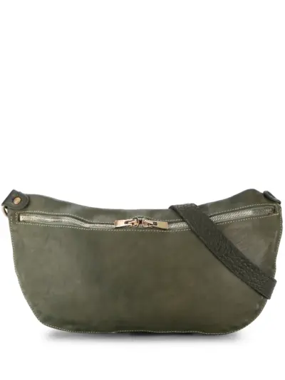 Guidi contrast stitching belt bag - Green