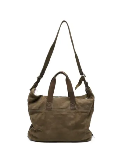 Guidi leather tote bag - Green