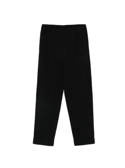 Homme Plissé Issey Miyake March pleated trousers - Black