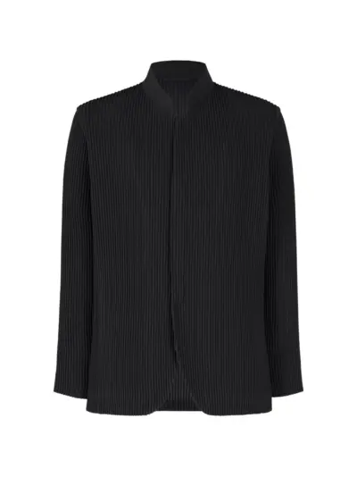 Homme Plissé Issey Miyake pleated jacket - Black