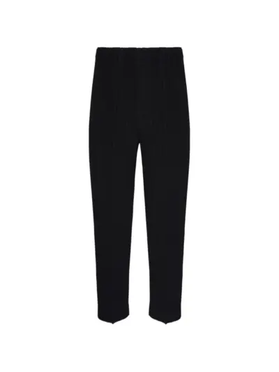 Homme Plissé Issey Miyake pleated trousers - Black