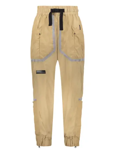 ISO.POETISM contrasting-trim track pants - Neutrals